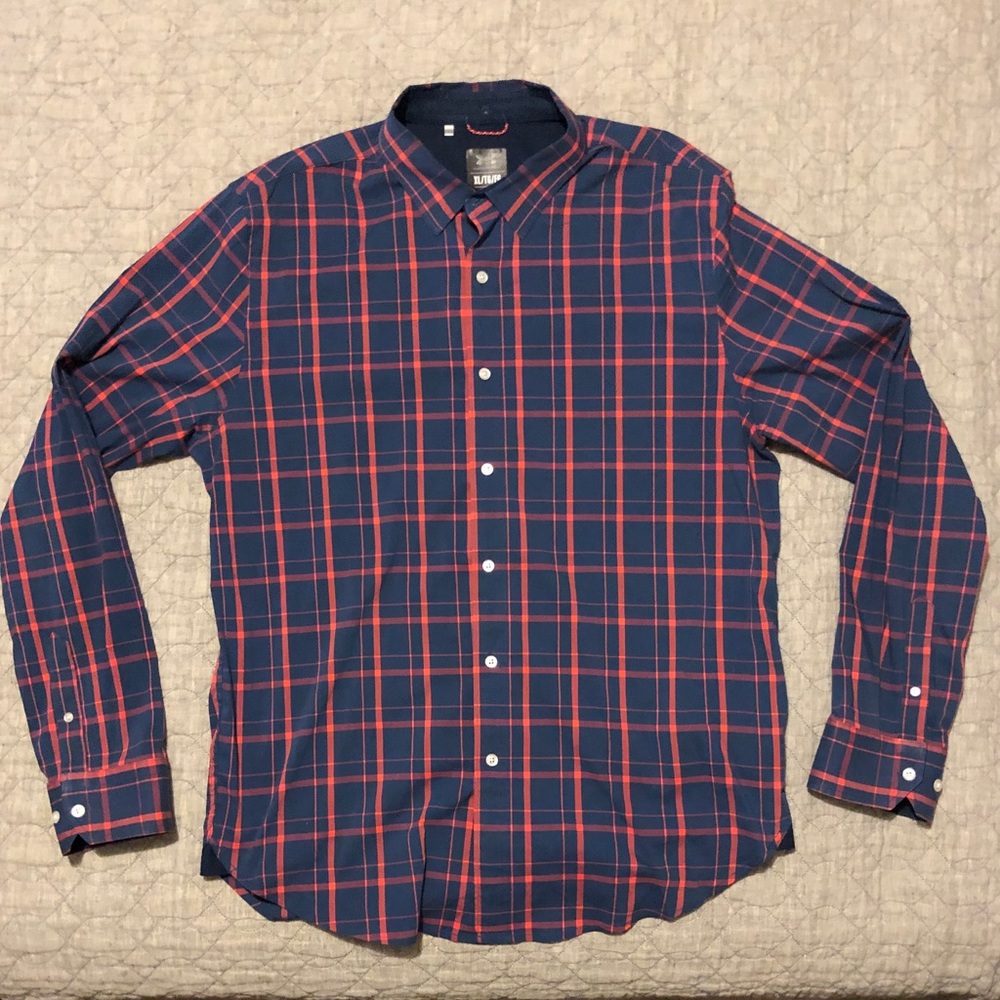 Under Armour button down shirt